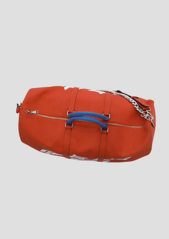 ILLUSION ORANGE TRAVEL BAG