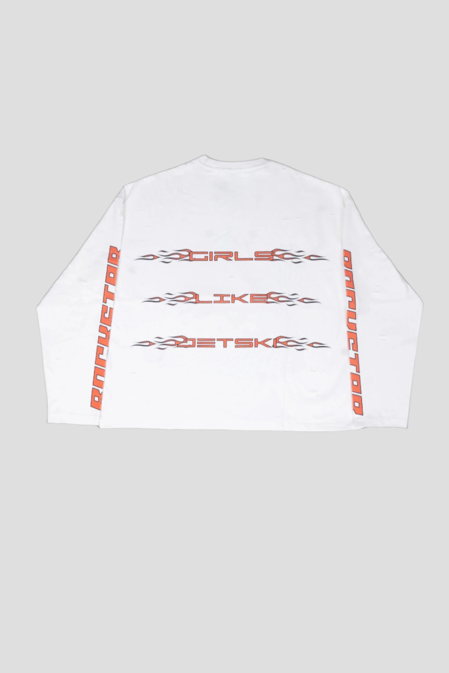 MIAMI ORANGE LONG-SLEEVE TEE