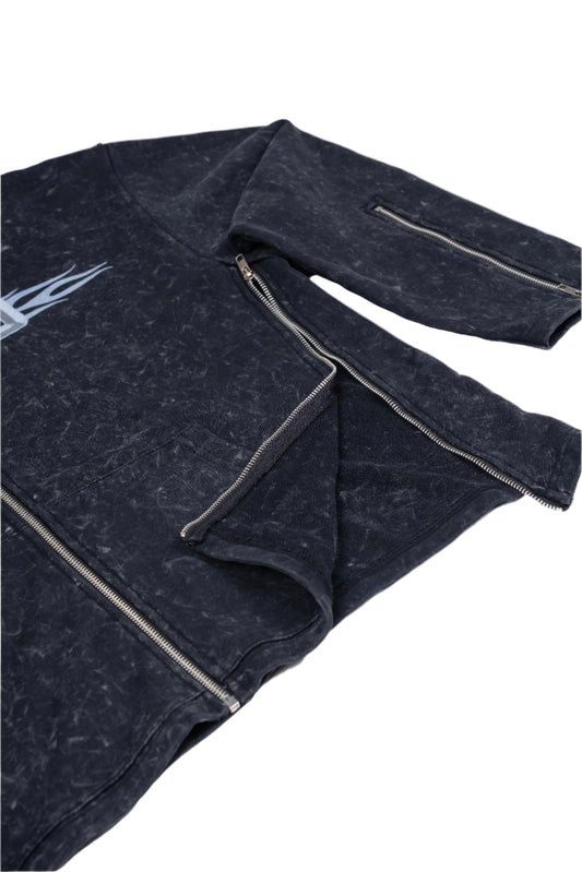 UNLOCKED ZIP UP PULLOVER