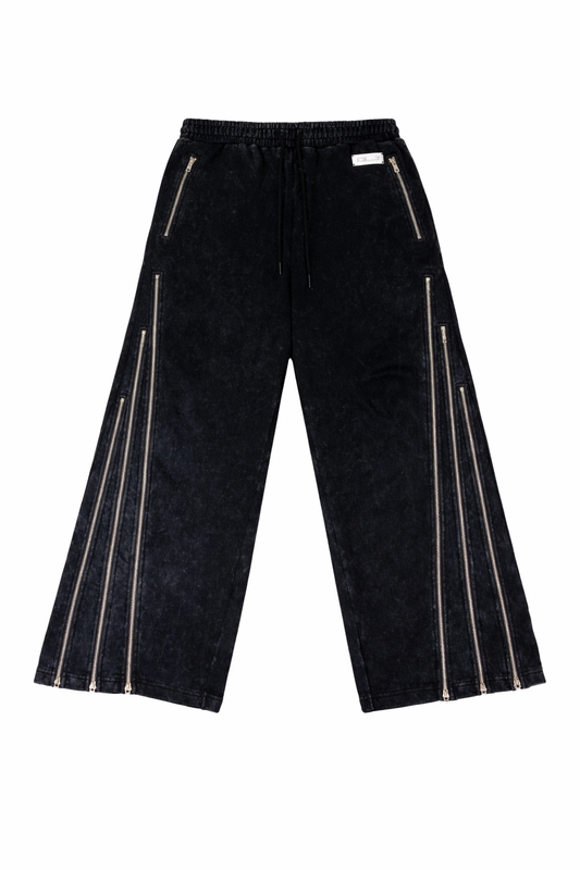 UNLOCKED ZIP UP SWEATPANTS